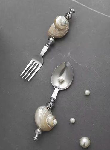 Shell Charcuterie Cutlery