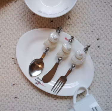 Shell Charcuterie Cutlery