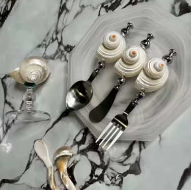 Shell Charcuterie Cutlery